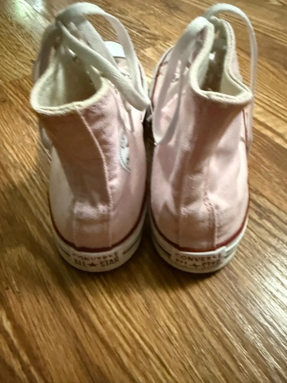 Pink Converse High Top Sneakers Juniors Size 3